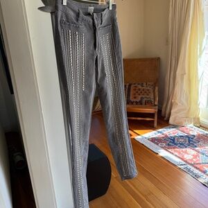 Hoss Intropia Jeans with Silver Studs Size 36